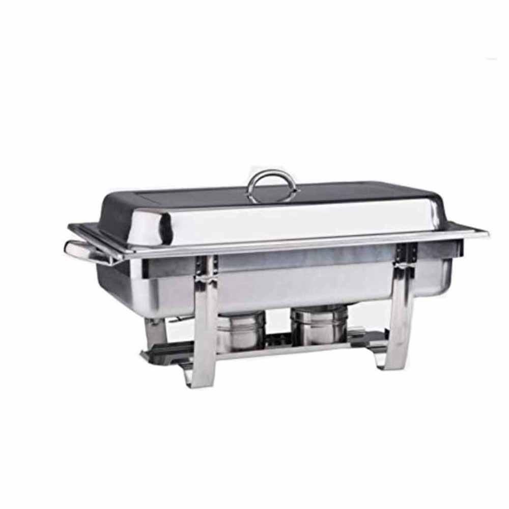 Chafing dish de 9 lts. con 2 insertos medios Marca Migsa Modelo 431-2 freeshipping - Innova FoodService