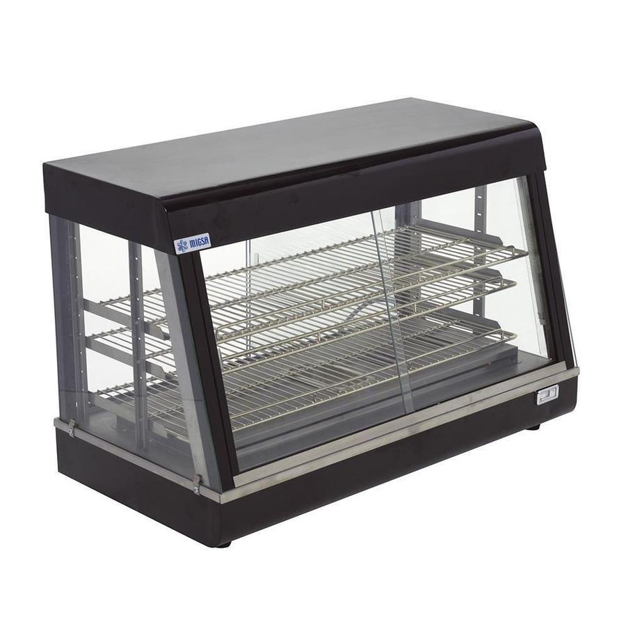 Vitrina caliente sobre mostrador Marca Migsa Modelo BN-900R freeshipping - Innova FoodService