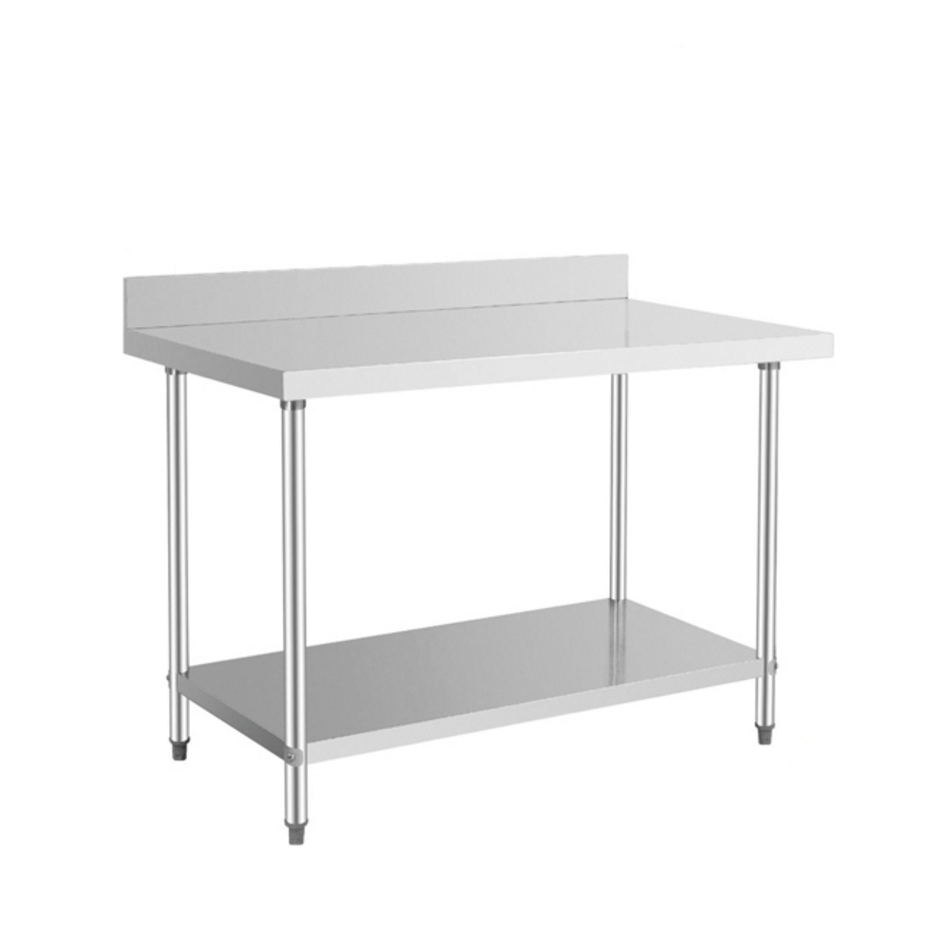 Mesa de trabajo con lambrín Marca Migsa Modelo BN-W04/120 freeshipping - Innova FoodService