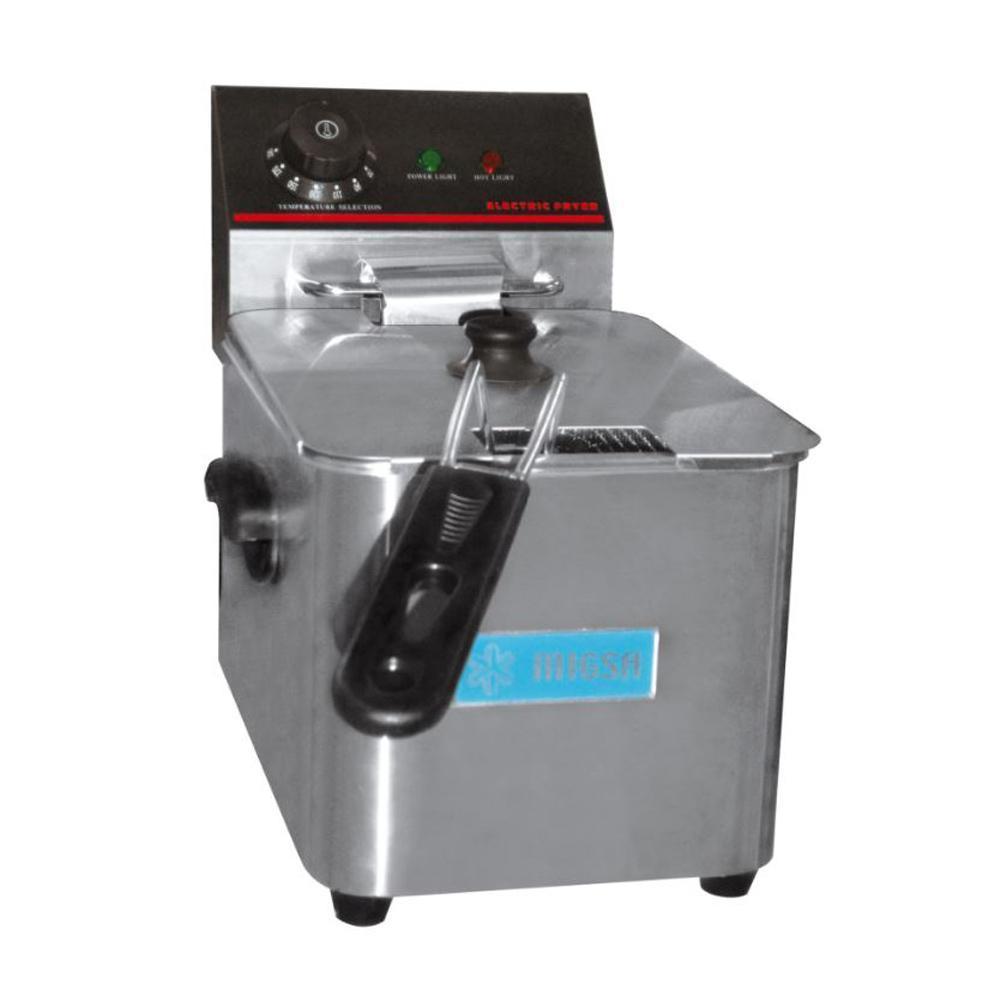 Freidora eléctrica Marca Migsa Modelo CKEF1LTS8 freeshipping - Innova FoodService