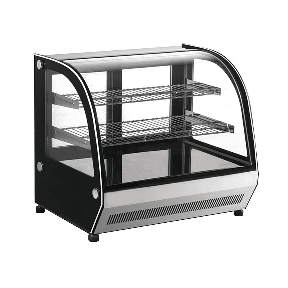 Vitrina exhibidora con cristal curvo marca MIGSA modelo GN-900CT freeshipping - Innova FoodService