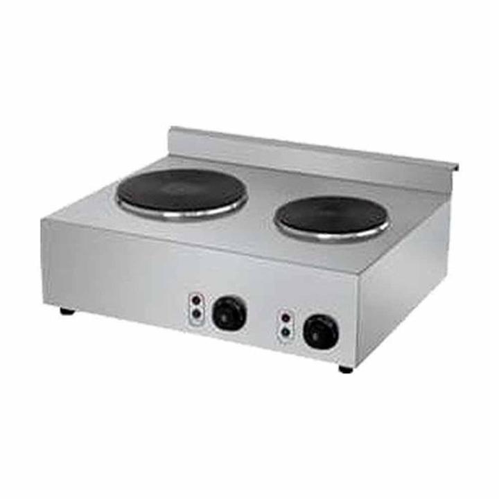 Parrilla eléctrica de dos secciones Marca Migsa Modelo HSC-2205 freeshipping - Innova FoodService
