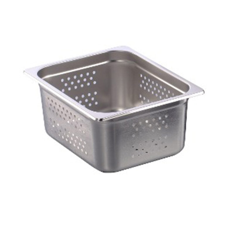 Inserto GN medio perforado en acero inoxidable Marca Migsa Modelo IP2MEDIO-15P freeshipping - Innova FoodService