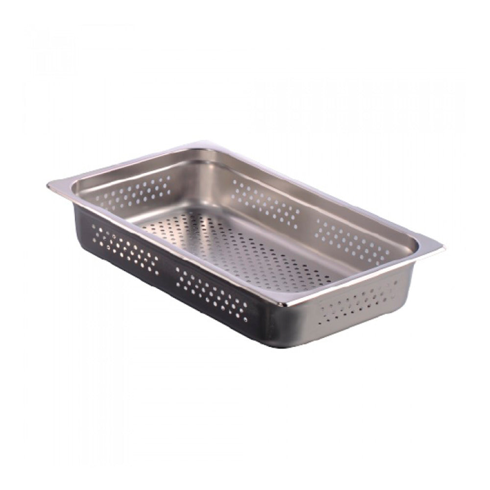 Inserto GN cuarto perforado en acero inoxidable Marca Migsa Modelo IP4CUARTO-6P freeshipping - Innova FoodService