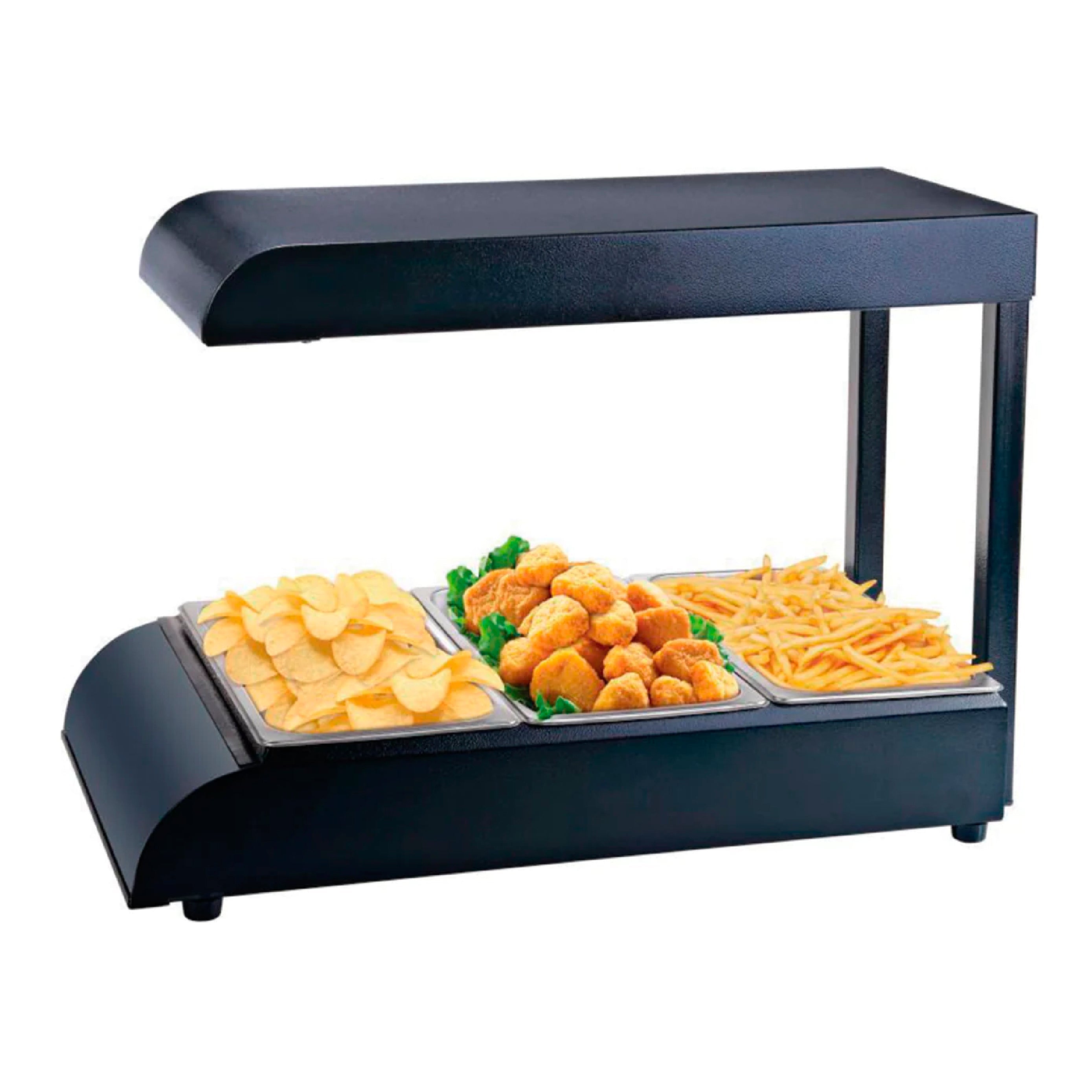 Exhibidor térmico de alimentos con infrarrojo Migsa Modelo LT-03