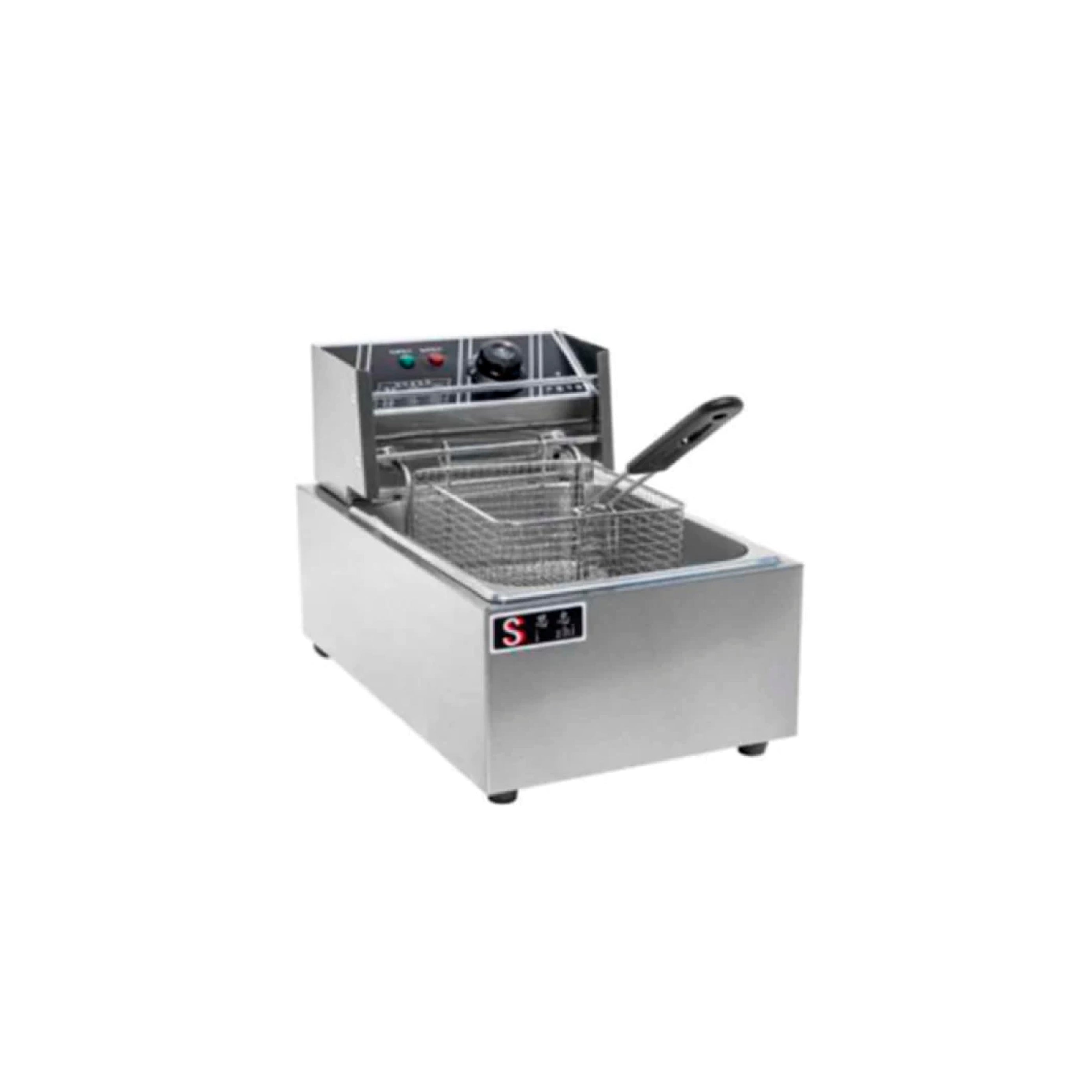 Freidora eléctrica de 2 tinas Migsa Modelo MFE-6