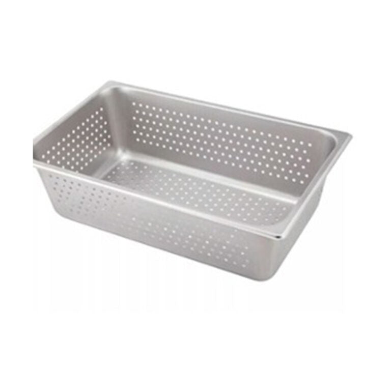Inserto GN tercio perforado en acero inoxidable Marca Migsa Modelo IP3TERCIO-10P freeshipping - Innova FoodService
