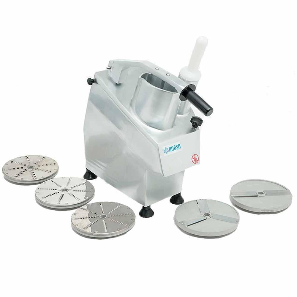 Procesador de vegetales 5 discos Marca Migsa Modelo HLC-300 freeshipping - Innova FoodService