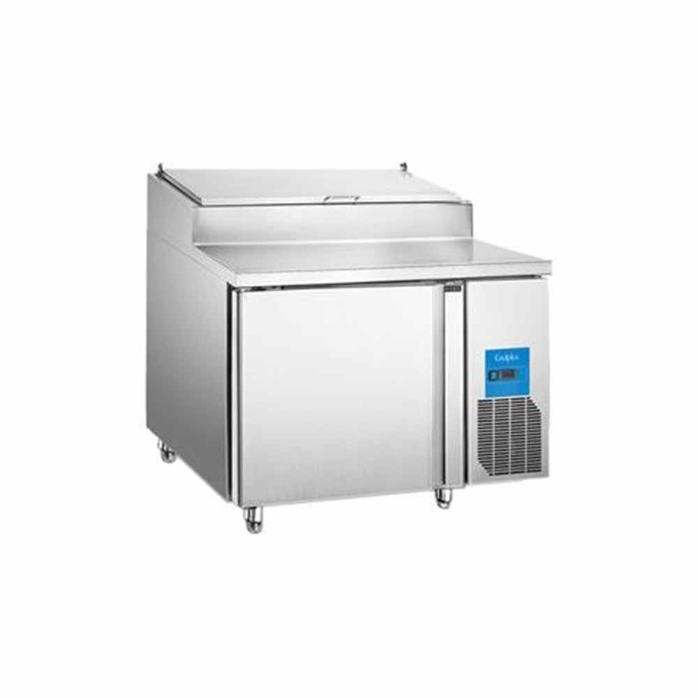 Mesa para preparación de pizzas de 1 puerta de 310 litros Marca Migsa Modelo PICL1 freeshipping - Innova FoodService