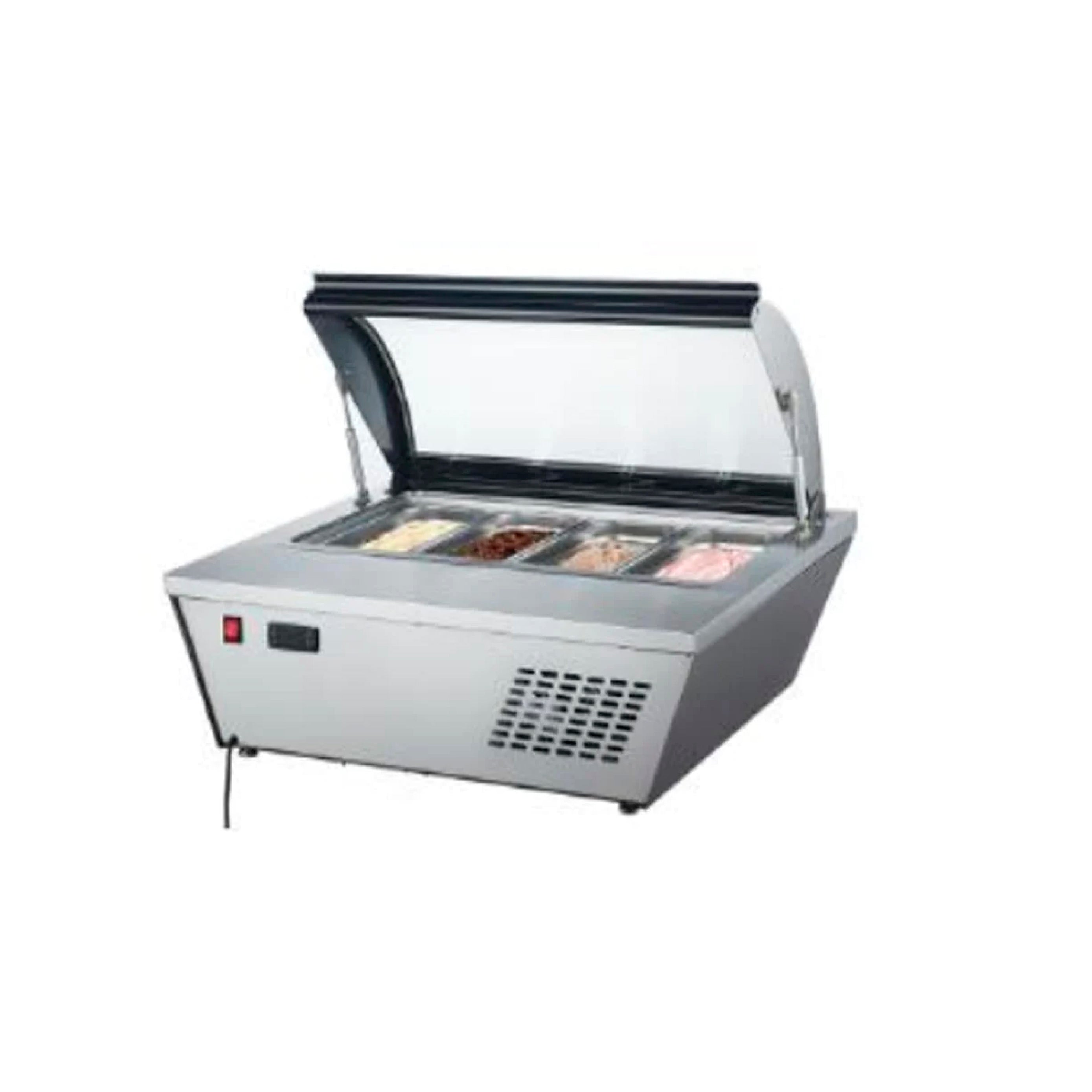 Vitrina fría para helados de 4 insertos Migsa Modelo RTD-67L