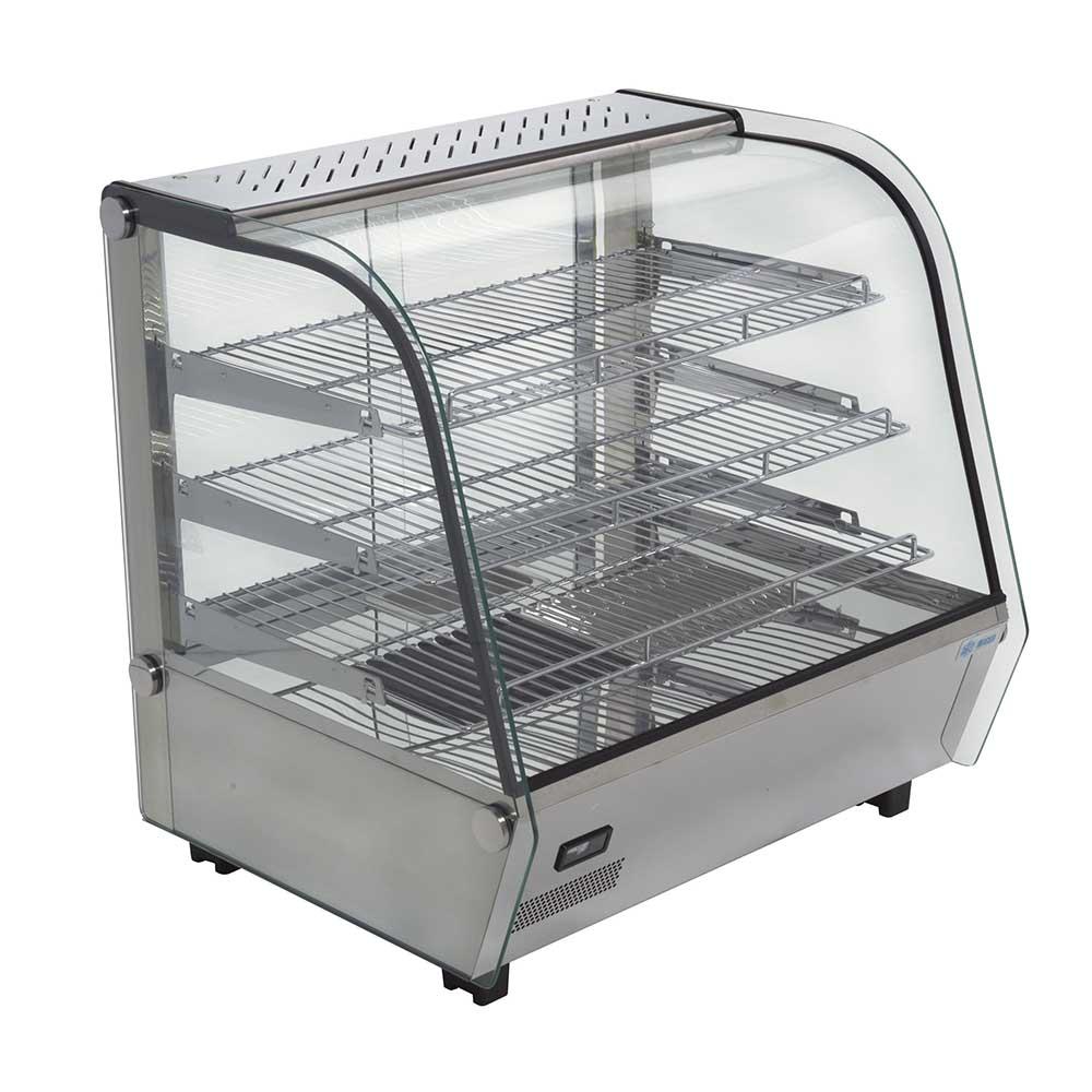 Vitrina caliente sobre mostrador Marca Migsa Modelo RTR-120L freeshipping - Innova FoodService