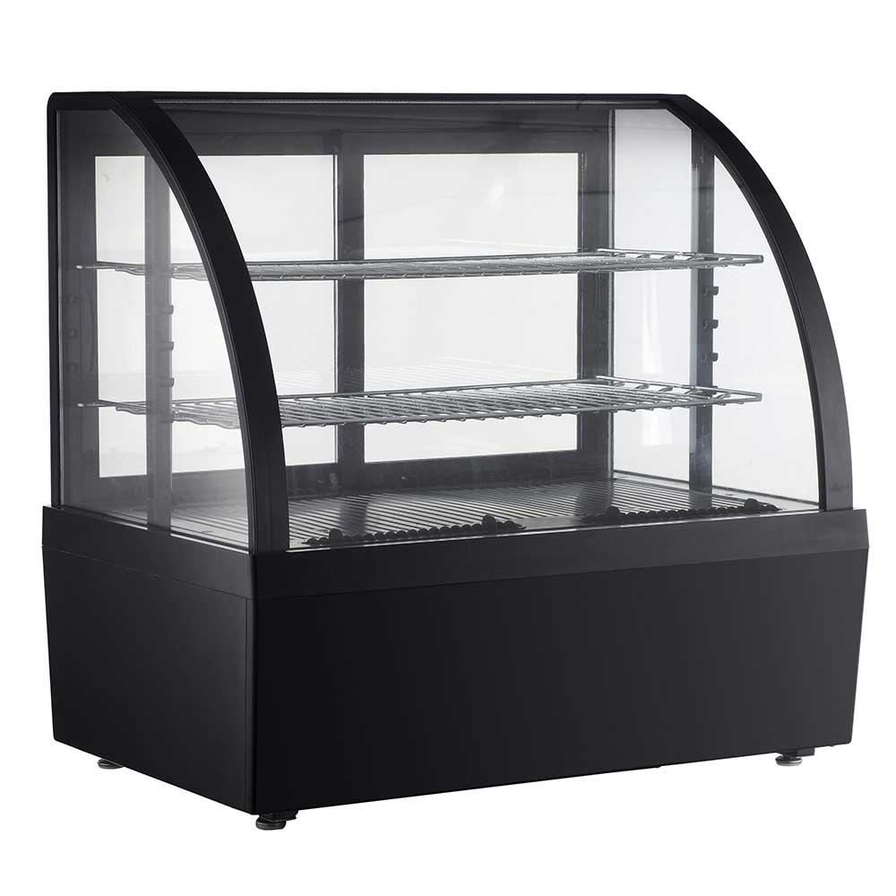 Vitrina refrigerada cristal curvo con sistema antiempañante Marca Migsa Modelo RTW-100L-3 freeshipping - Innova FoodService