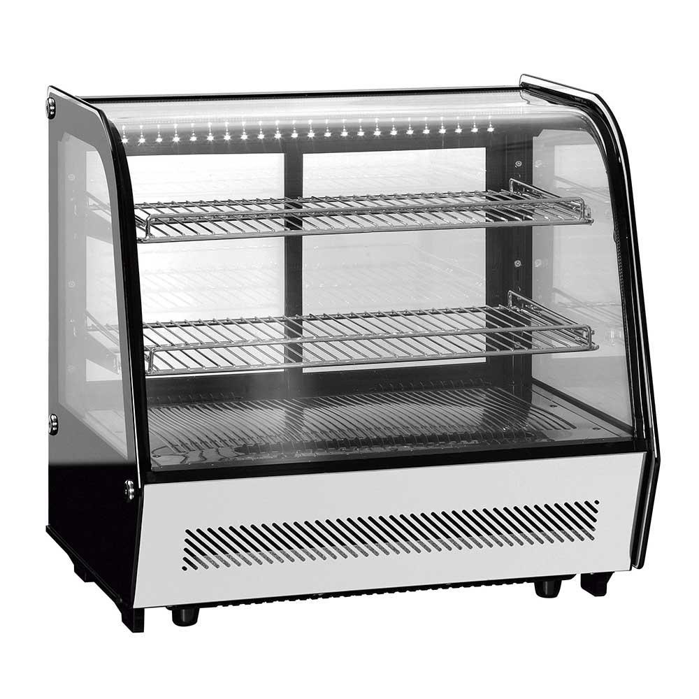 Vitrina refrigerada cristal curvo Marca Migsa Modelo RTW-120L freeshipping - Innova FoodService