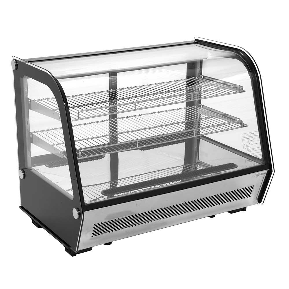 Vitrina refrigerada cristal curvo Marca Migsa Modelo RTW-160L freeshipping - Innova FoodService