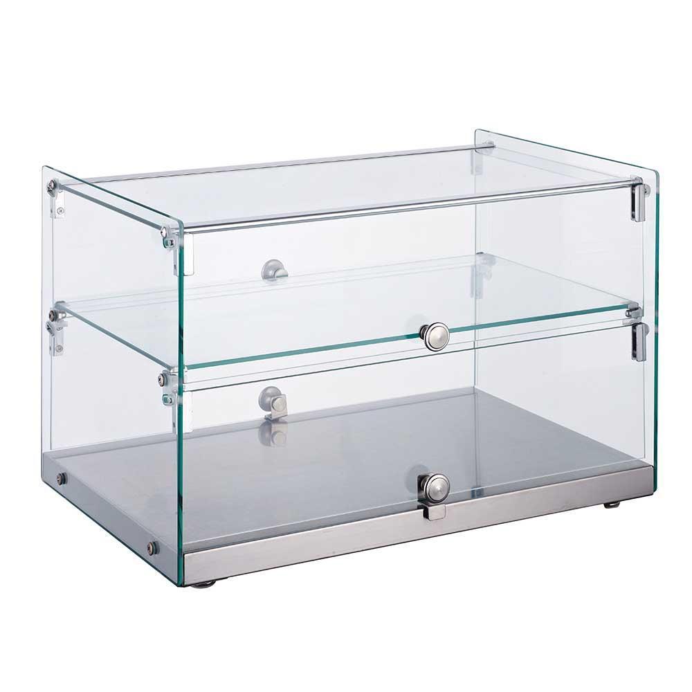Vitrina exhibidora neutra cristal recto Marca Migsa Modelo RTZ-50L freeshipping - Innova FoodService