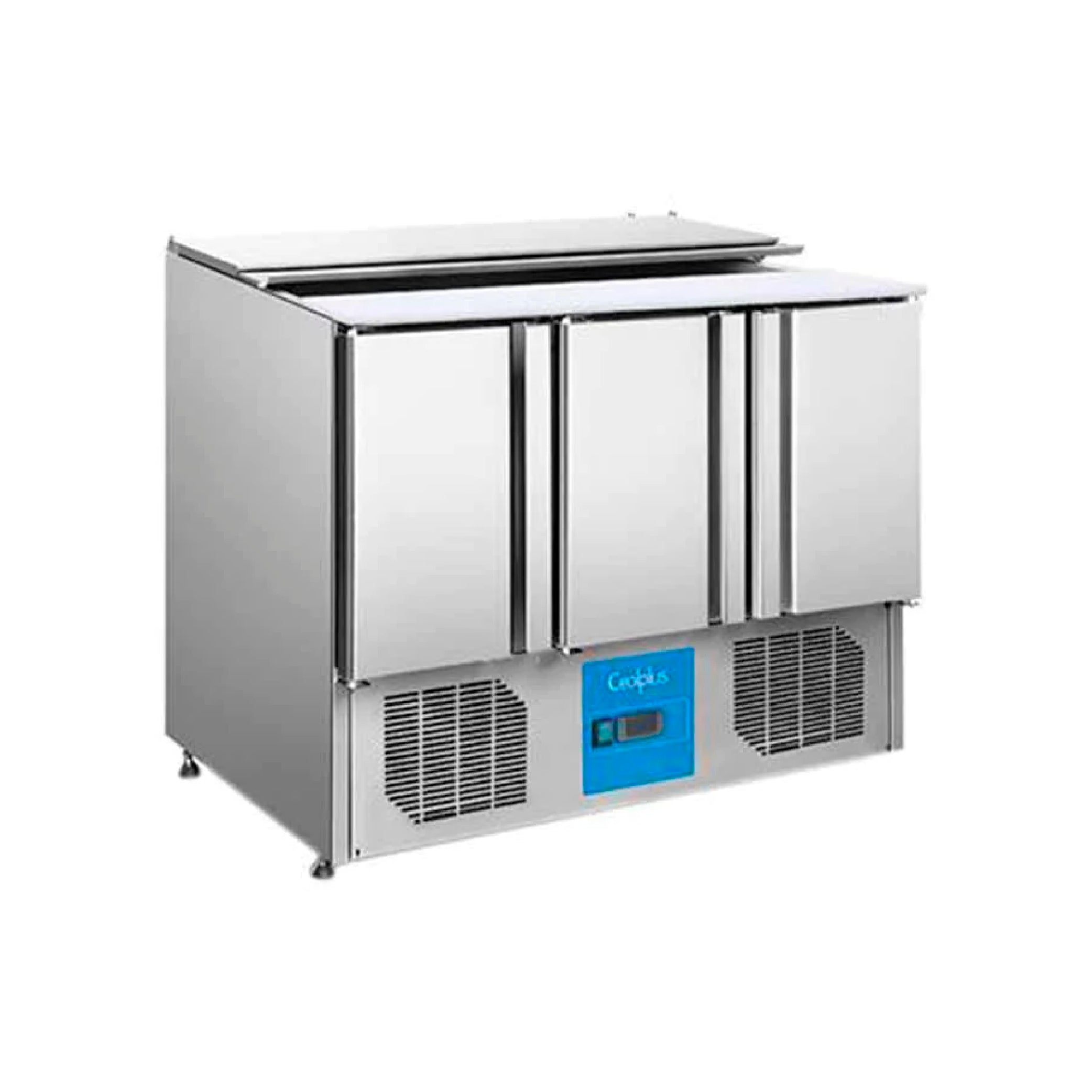 Barra fría para ensaladas de 3 puertas  Migsa Modelo S903