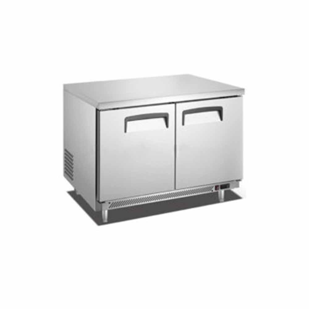 Mesa fría refrigerada de 2 puertas de 340 lts Marca Migsa Modelo UC-48C-2 freeshipping - Innova FoodService