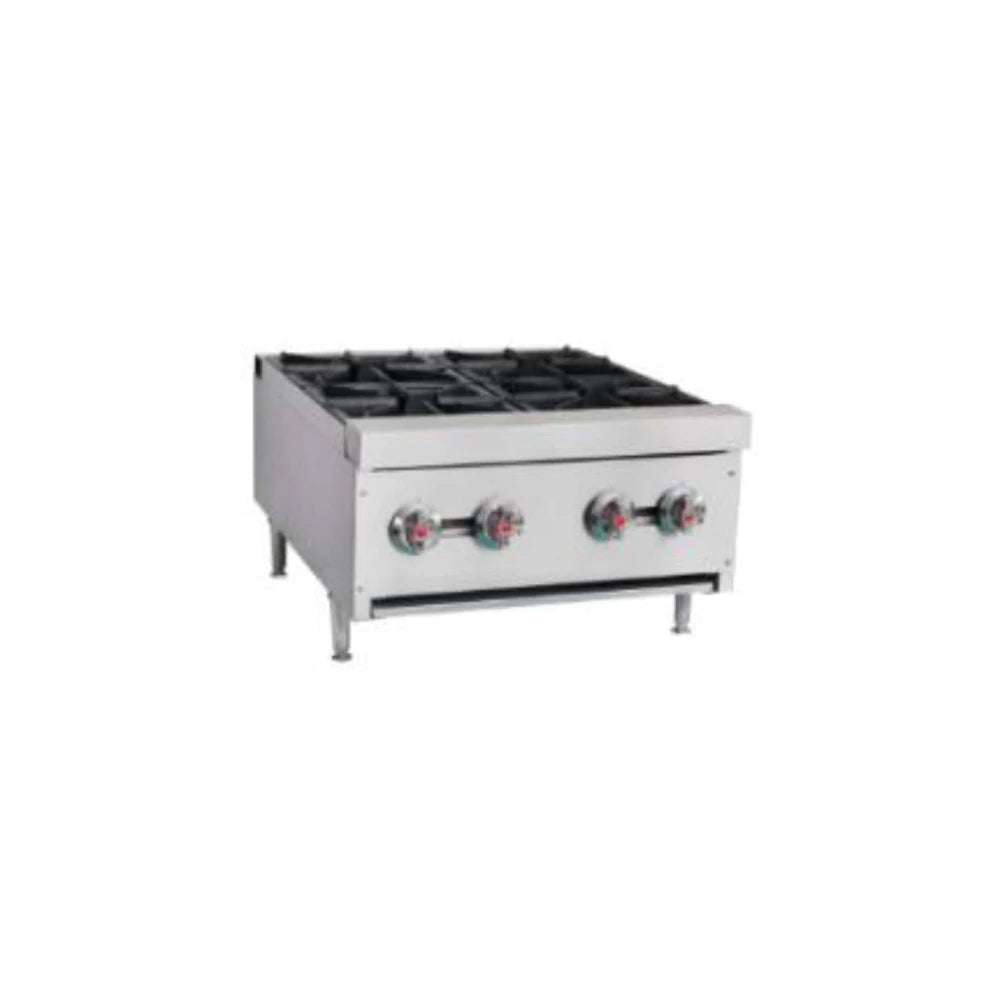 Parrilla comercial a gas de 4 quemadores Migsa Modelo XRB-4-MG