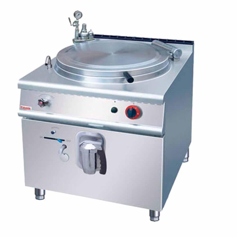 Marmita a gas de 100 litros Marca Migsa Modelo ZH-RO100 freeshipping - Innova FoodService