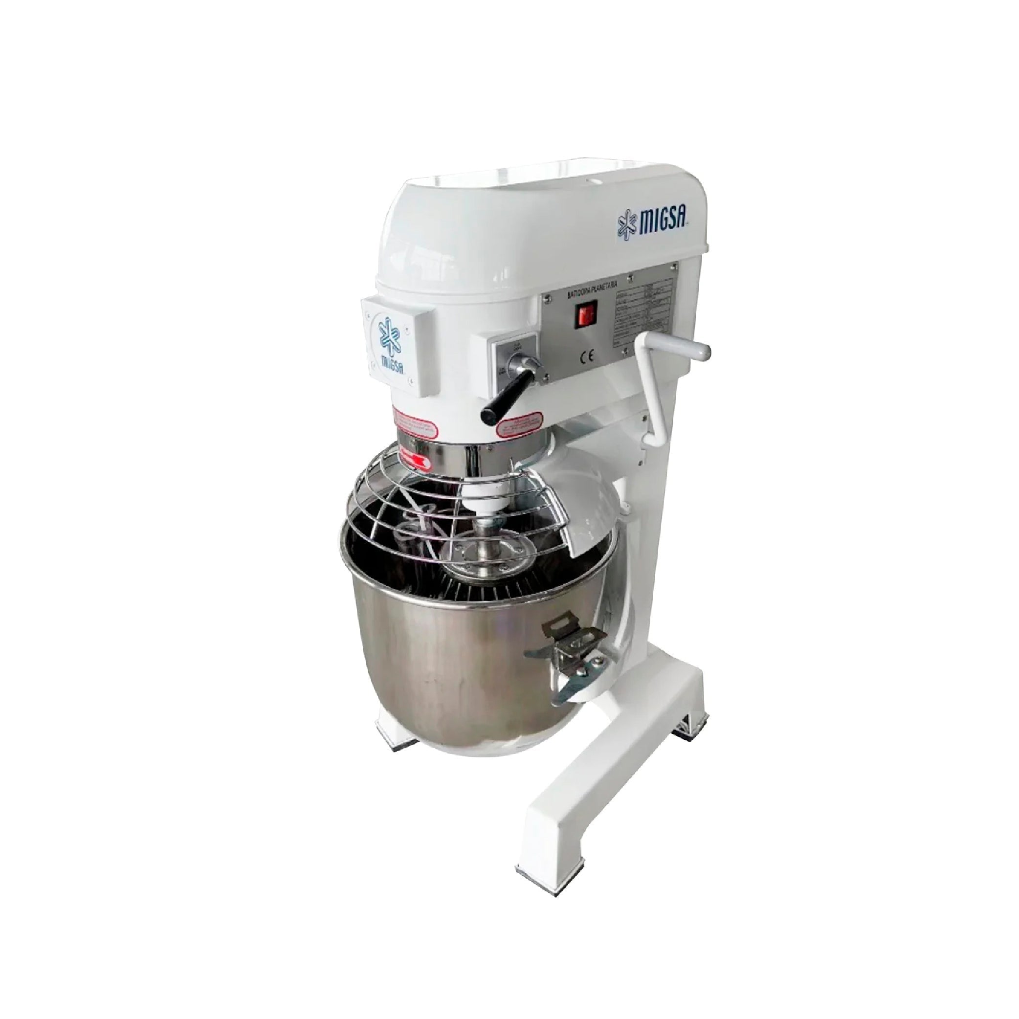 Batidora comercial planetaria con tazón de 30 litros Migsa Modelo B30