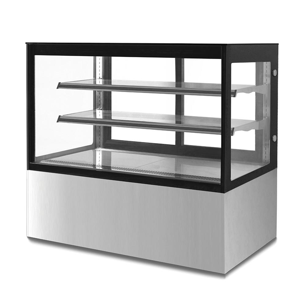 Vitrina exhibidora cristal recto, capacidad de 580 litros Marca Migsa Modelo GN-1500R2 freeshipping - Innova FoodService