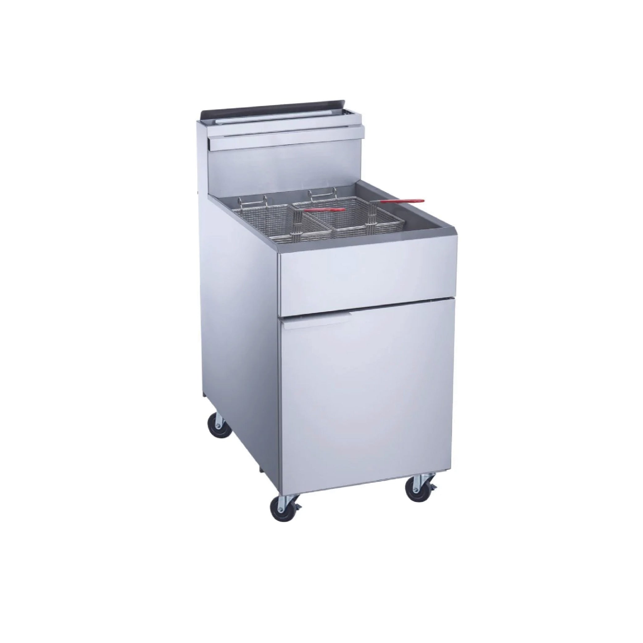 Freidora comercial de 5 quemadores d 32 litros Migsa Modelo MGEF-5-MG