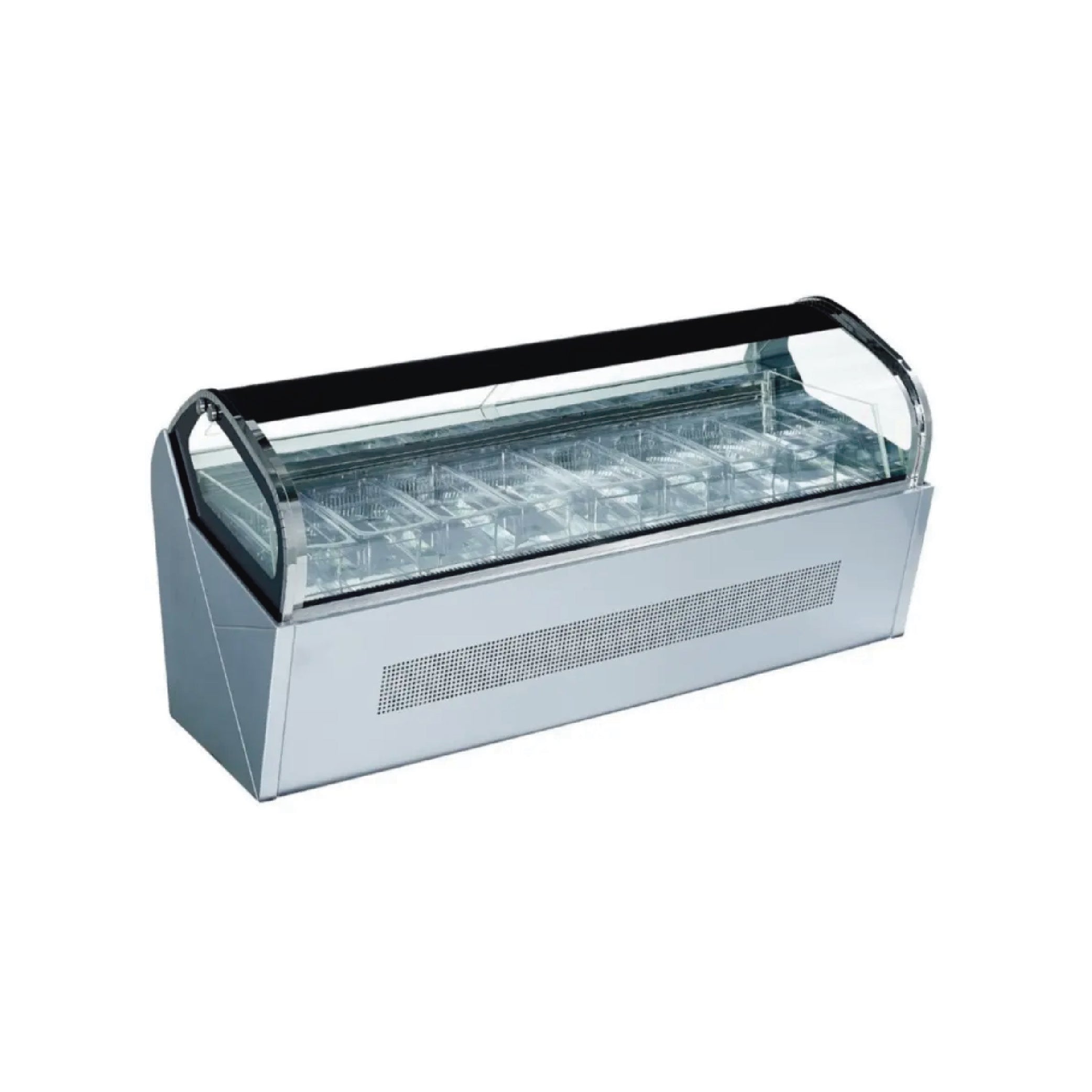 Vitrina exhibidora de helados de 8 insertos Migsa Modelo RTD-142L